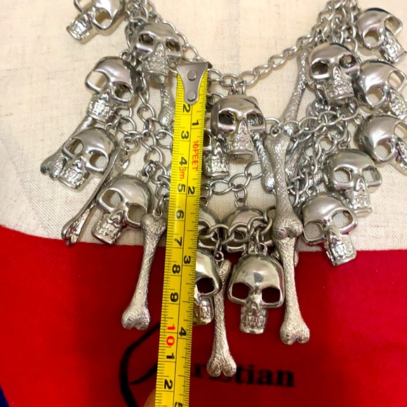 🖤LUCIA💕skull 💀 necklace - Picture 3 of 9